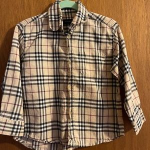 Burberry Plaid Shirt